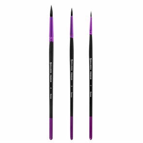 Наборы школьных кистей из натурального волоса