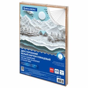 Картон белый в наборах