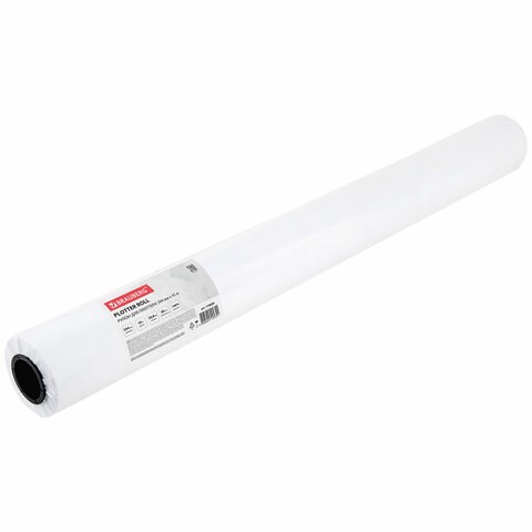 Бумага широкоформатная рулон для плоттера, 594 мм х 45 м х втулка 50,8 мм, 80 г/м2, белизна CIE 146%, BRAUBERG, 110626 110626
