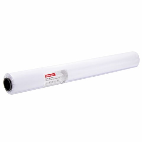 Бумага широкоформатная рулон для плоттера, 914 мм х 50 м х втулка 50,8 мм, 80 г/м2, белизна CIE 146%, BRAUBERG, 110458 110458