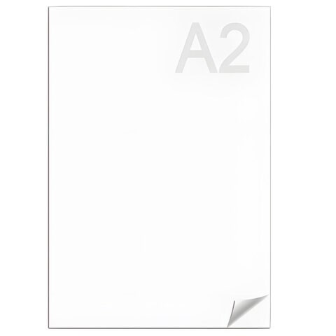 Ватман, формат А2 (594х420 мм), 1 лист, плотность 200 г/м2, ГОЗНАК Краснокамск 115095