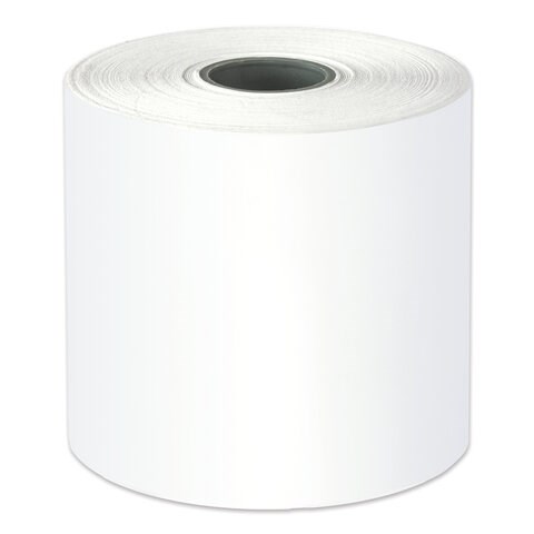 Чековая лента ОФСЕТ 57 мм (диаметр 54 мм, длина 22 м, втулка 12 мм) НЕ ТЕРМОБУМАГА, белизна 96%, КОМПЛЕКТ 15 шт., AKZENT, 44678 110364