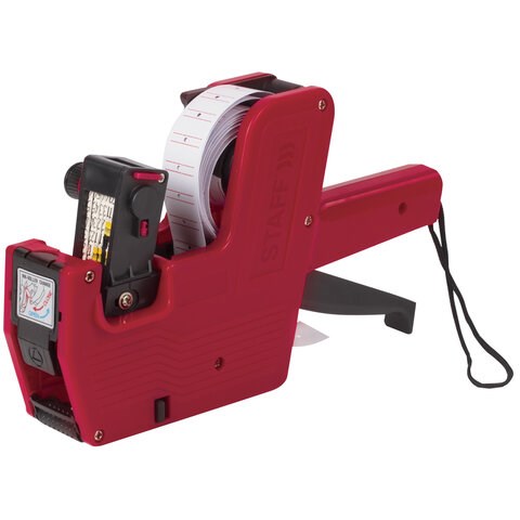 Этикет-пистолет однострочный, прямоугольная лента 21х12 мм, 8 символов, STAFF "EVERYDAY", 290830 290830