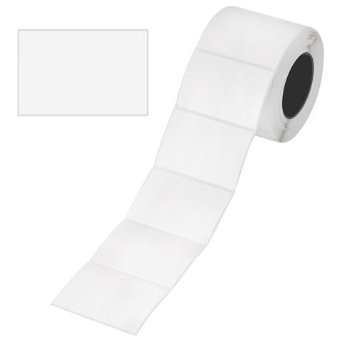 Этикетка термотрансферная ПОЛИПРОПИЛЕНОВАЯ (58х40 мм), 700 этикеток в ролике, 115613 115613