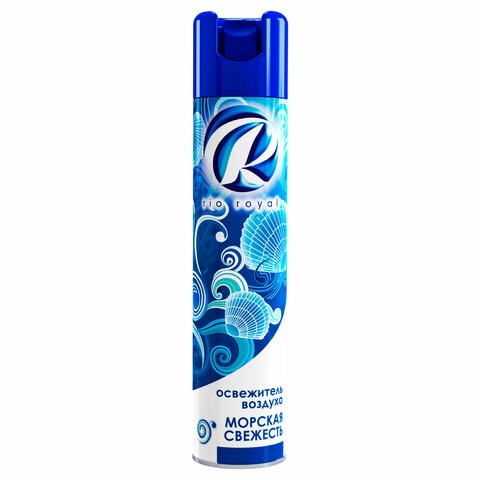 Освежитель воздуха аэрозольный 300 мл, RIO ROYAL (Рио Роял), "Морская свежесть" 600645