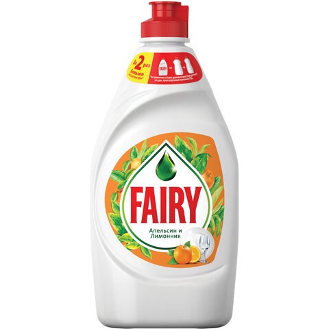 Средство для мытья посуды, 450 мл, FAIRY (Фейри) "Апельсин и лимонник" 603744