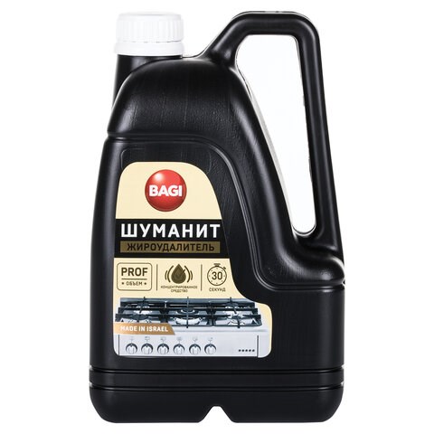 Средство для чистки плит, духовок, грилей от жира/нагара 3 л, BAGI ШУМАНИТ 601702