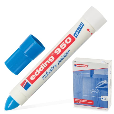 Маркер-паста для промышленной маркировки EDDING 950, СИНИЙ, 10 мм, E-950/3 150720