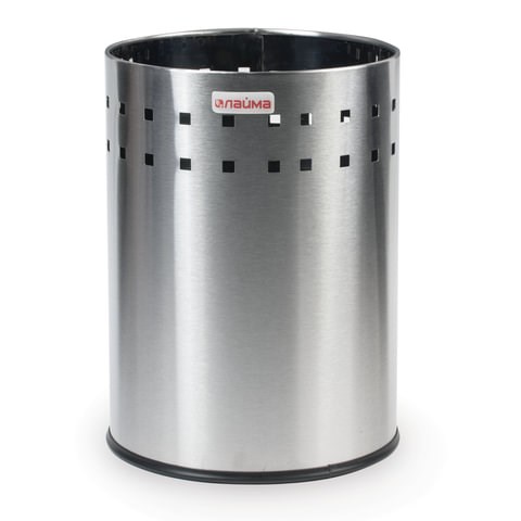Урна-корзина для мусора 7 литров "Bionic", МАТОВАЯ, перфорированная, LAIMA, 232267 232267