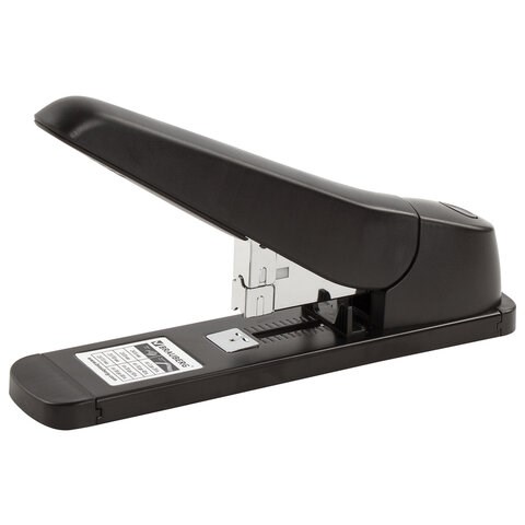 Степлер МОЩНЫЙ №24/6-23/13 BRAUBERG "Heavy duty MX", до 80 листов, черный, 222563 222563