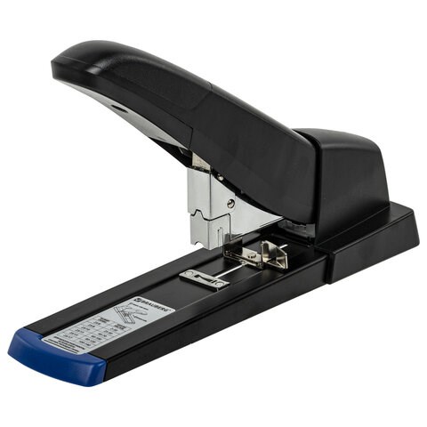Степлер МОЩНЫЙ до 140 листов BRAUBERG "Heavy Duty Extra", скобы № 24/6-23/17, 270553 270553