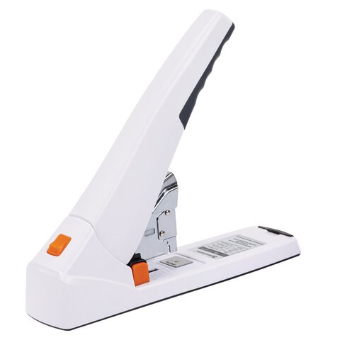 Степлер ЭНЕРГОСБЕРЕГАЮЩИЙ МОЩНЫЙ № 24/6 - 23/13 BRAUBERG "ONE MOMENT", до 100 листов БЕЗ УСИЛИЙ, 272738 272738