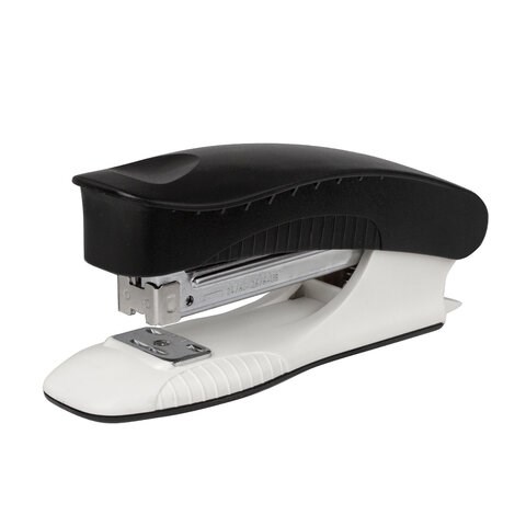 Степлер №24/6, 26/6 BRAUBERG "METROPOLIS", до 30 листов, черный, 228752 228752