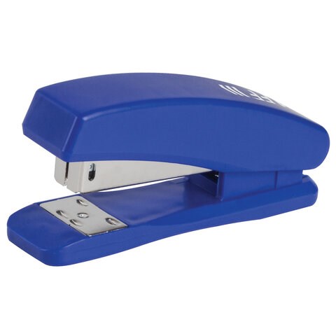 Степлер №24/6, 26/6 STAFF "Basic", до 20 листов, синий, 227406 227406