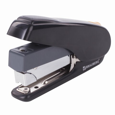 Степлер ЭНЕРГОСБЕРЕГАЮЩИЙ №24/6 - 24/8 BRAUBERG "Easy Press", до 40 листов, БЕЗ УСИЛИЙ, 228742 228742