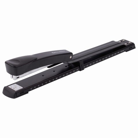Степлер брошюровочный №24/6, 26/6 BRAUBERG "Universal", до 25 листов, черный, 220942 220942