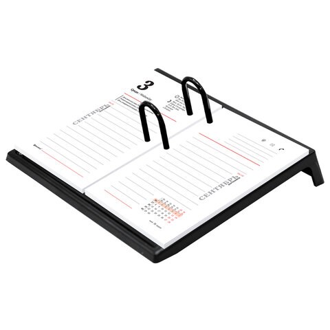 Подставка под календарь STAFF "BASIC", 205х175х37 мм, черный, 238790 238790