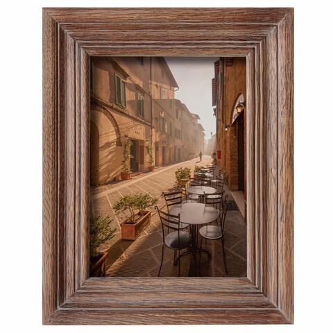 Рамка из мангового дерева BRAUBERG LOFT EL CLASICO, фото 13х18 см, стекло, 19х24 см, 391286 391286