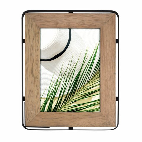 Рамка из мангового дерева BRAUBERG LOFT IRONWOOD, фото 13х18 см, стекло, 19х24 см, 391287 391287