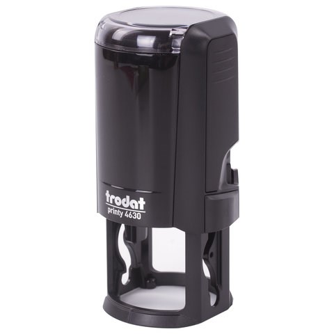 Оснастка для печатей, оттиск D=30 мм, синий, TRODAT 4630 PRINTY 4.0, подушка в комплекте, 80357 236812