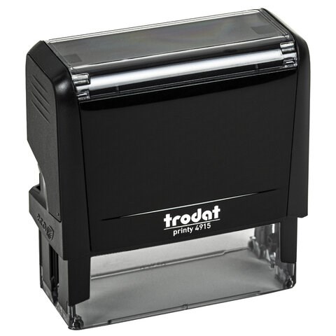 Оснастка для штампа, размер оттиска 70х25 мм, синий, TRODAT 4915 P4, подушка в комплекте, 56884 236821