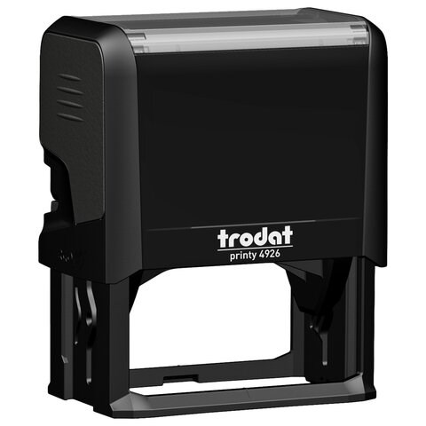 Оснастка для штампа, размер оттиска 75х38 мм, синий, TRODAT 4926, подушка в комплекте, 53109 236822