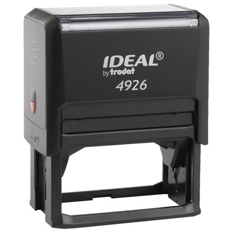 Оснастка для штампа, размер оттиска 75х38 мм, синий, TRODAT IDEAL 4926 P2, подушка в комплекте, 125432 236846