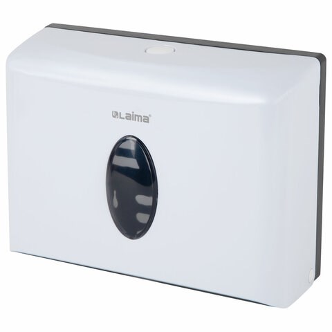 Диспенсер для полотенец бытовой LAIMA HOME (Система H2), Z-сложения, белый, ABS, 609108, M-5823B-W 609108