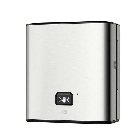 Диспенсер для полотенец СЕНСОРНЫЙ TORK (Система H1) Matic, в рулонах, (батарея R20) металлический, 460001 602932