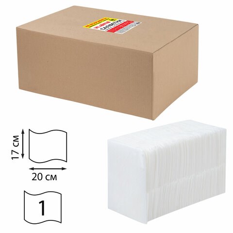 Салфетки бумажные для диспенсера (N2), LAIMA PREMIUM, КОМПЛЕКТ 36 пачек по 300 шт., 20х17 см, белые, 115501 115501