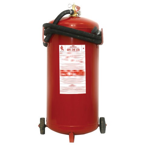 Огнетушитель порошковый ОП-35, ПЕРЕДВИЖНОЙ, АВСЕ(твердые в-ва, горючие жидкости и газы, электрооборудование до 1000В) закачной, МЕЛАНТИ, ОП-35 АВСЕ 610863
