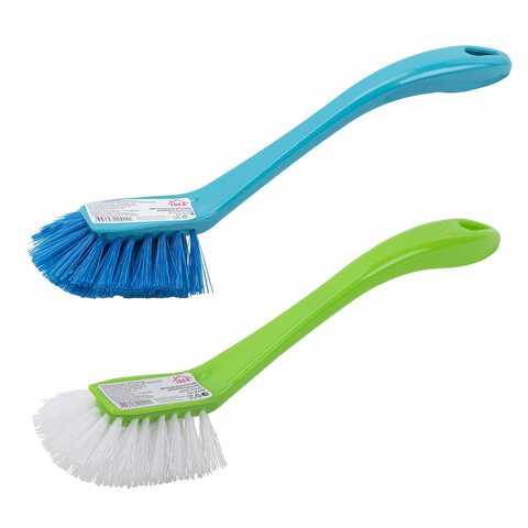 Щетка для мытья посуды "Колибри", 8х4х26 см, цвет ассорти, IDEA, М 5202 602591