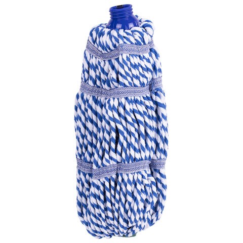 Насадка МОП для швабры самоотжимной скручивающейся 601471, микрофибра, 32 см, двуцветная, LAIMA, 601491 601491