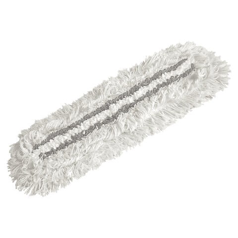 Насадка МОП плоская 42х10 см из хлопка, плотный ворс, для швабры "Natural", YORK, 81680 608415