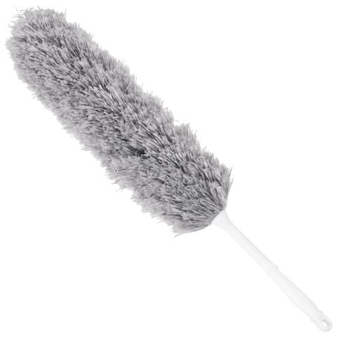 Пипидастр (сметка-метелка) для уборки пыли, метелка 35 см, рукоятка 20 см, серый, LAIMA, 608949 608949