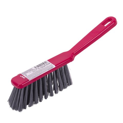 Щетка-сметка для уборки, ручка 16 см, длина щетины 5 см, ширина 4 см, пластик, цвет ассорти, YORK, 60010 604575