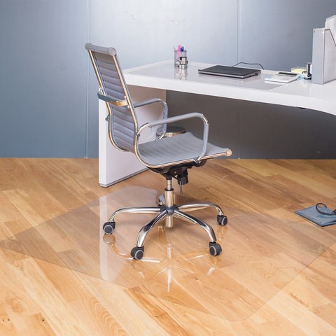 Коврик защитный напольный BRABIX, поликарбонат, 120х150 см, глянец, толщина 1 мм, 604847 604847