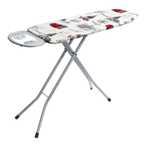 Гладильная доска 120х38 см, сетка, розетка, место под утюг, ассорти, "Gloria" DOGRULAR, 221703, 224703 604608