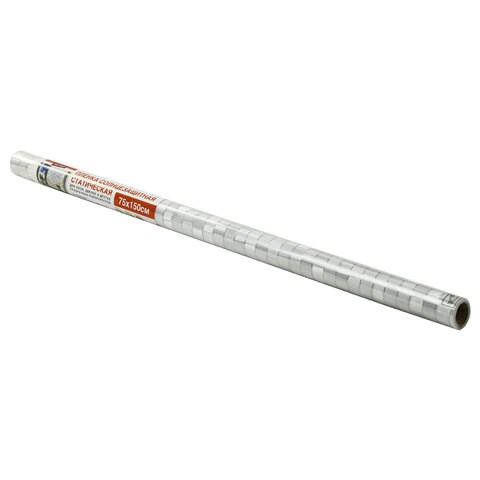 Пленка на окно самоклеящаяся статическая БЕЗ КЛЕЯ солнцезащитная 75х150 см "Кубики" DASWERK, 608588 608588