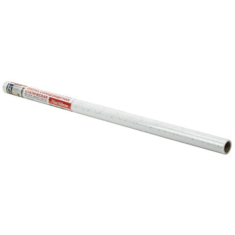 Пленка на окно самоклеящаяся статическая БЕЗ КЛЕЯ солнцезащитная 75х150 см "Пазл" DASWERK, 608582 608582