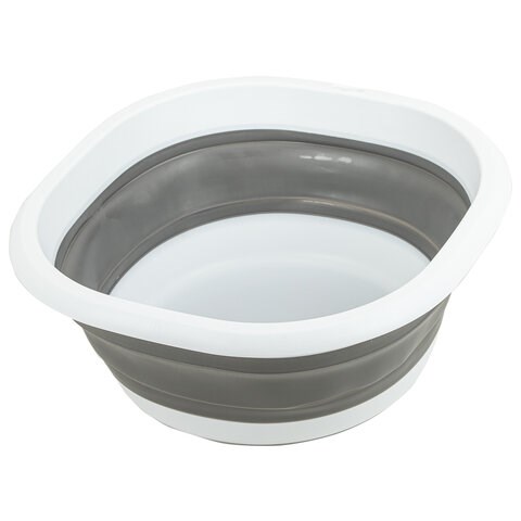 Таз складной силиконовый 10 литров круглый d=36 см для дома и дачи, LAIMA Home, 608669 608669