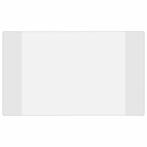 Обложка ПВХ для тетрадей и дневников, ПЛОТНАЯ, 110 мкм, 212х350 мм, прозрачная, 15.14 222241