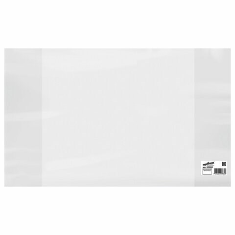 Обложка ПВХ со штрихкодом для учебников Петерсон, Моро, Гейдмана, Плешакова, СУПЕРПЛОТНАЯ, 180 мкм, 270х420 мм, прозрачная, ЮНЛАНДИЯ, 229332 229332