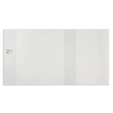 Обложка ПЭ со штрихкодом для рабочих тетрадей и прописей Горецкого, ПЛОТНАЯ, 140 мкм, 243х455 мм, прозрачная, ПИФАГОР, 229378 229378