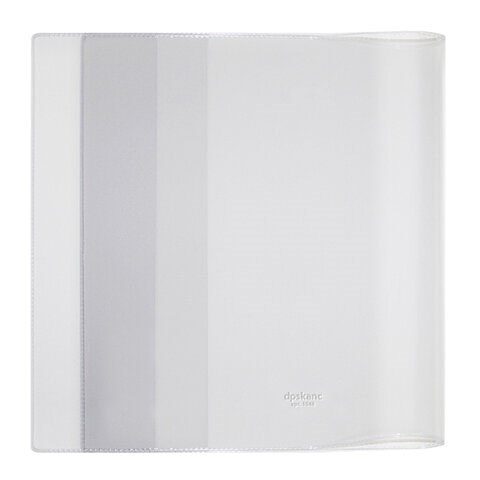 Обложки ПВХ для тетрадей и дневников, КОМПЛЕКТ 10 шт., ПЛОТНЫЕ, 110 мкм, 209х350 мм, прозрачные, ДПС, 1048.1/10 225415