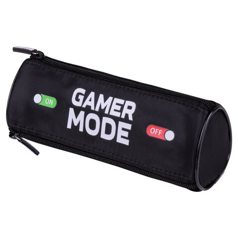 Пенал мягкий BRAUBERG, 3 отделения, нейлон, 21х7х7 см, "Gamer", 270841 270841