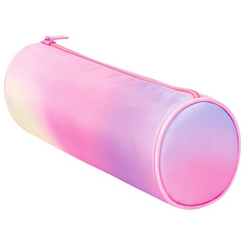 Пенал-тубус BRAUBERG, с эффектом Soft Touch, мягкий, "Rainbow Cloud", 22х8 см, 229013 229013