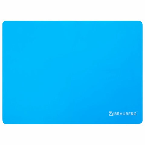 Настольное покрытие BRAUBERG для труда и творческих занятий, силикон, голубое, 30х40 см, 272373 272373