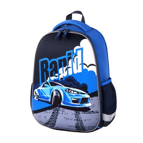 Ранец ПИФАГОР EVA BASIC, 1 отделение, "Rapid engine", 39х30х16 см, 270692 270692