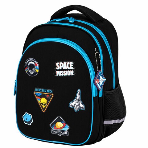 Рюкзак BRAUBERG OPTIMA, 2 отделения, с брелком, "Open space", 36х27х18 см, 272095 272095